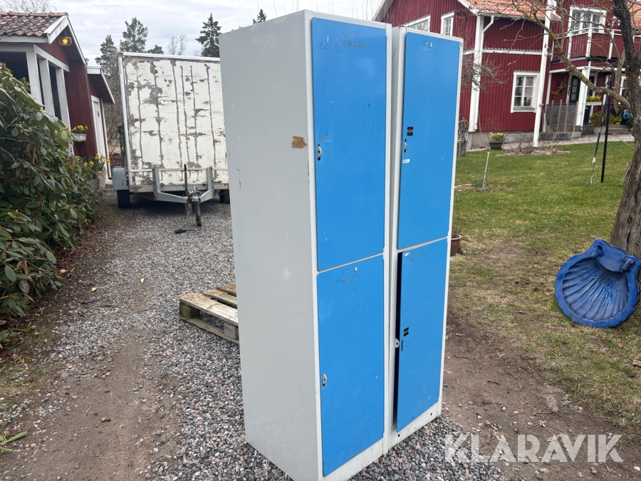 Klädskåp 2 st