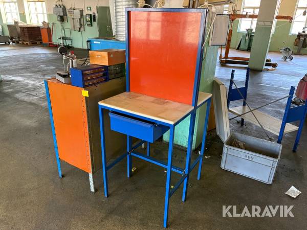 Arbetsbänkar 2st