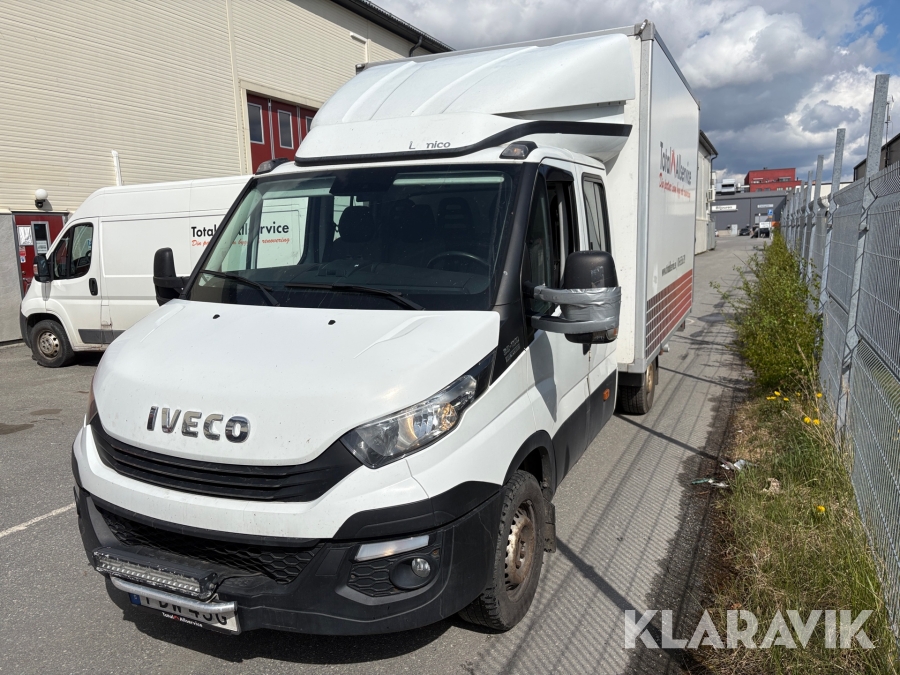 Skåpbil Iveco Daily 35-160 Chassi Crew Cab 3.0 JTD Hi-Matic