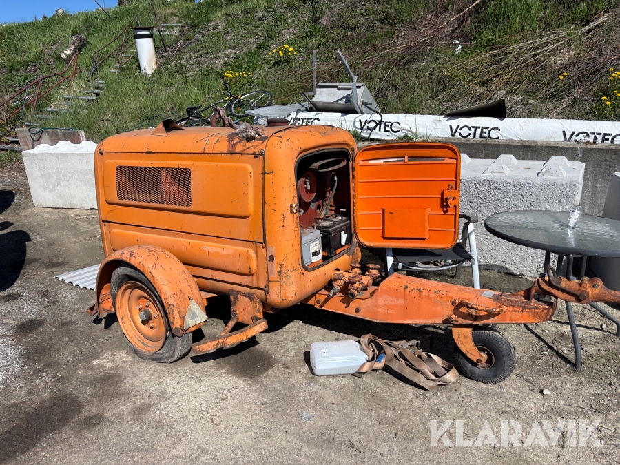 Kompressor & bläster Atlas copco VT4Dd
