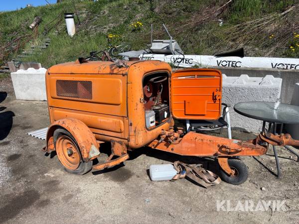 Kompressor & bläster Atlas copco VT4Dd