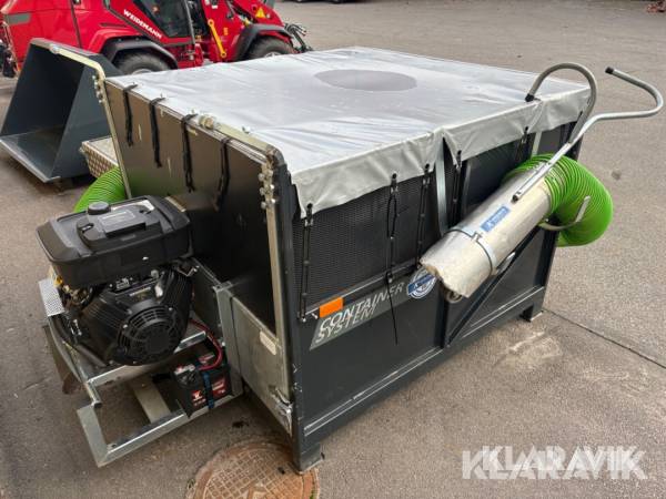 Lövupptagare K-vagnen Container system