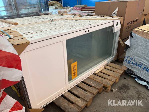 Fönsterdörr Svenska Fönster Trä/alu FD 2+1 Höger 10x22