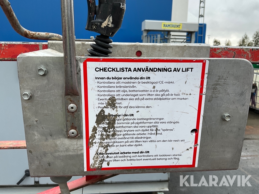 Pelarlift SkyJack SJ16, Umeå, Klaravik auktioner