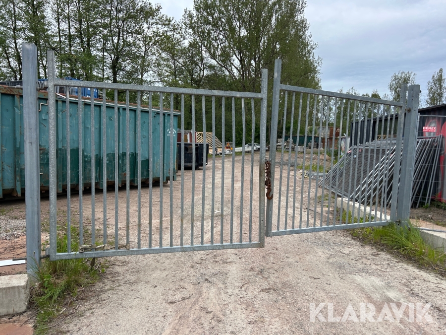 Byggrind på körplåtar
