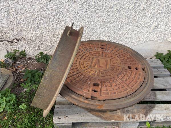 Brunnslock/FA Betäckning Ulefos med ring