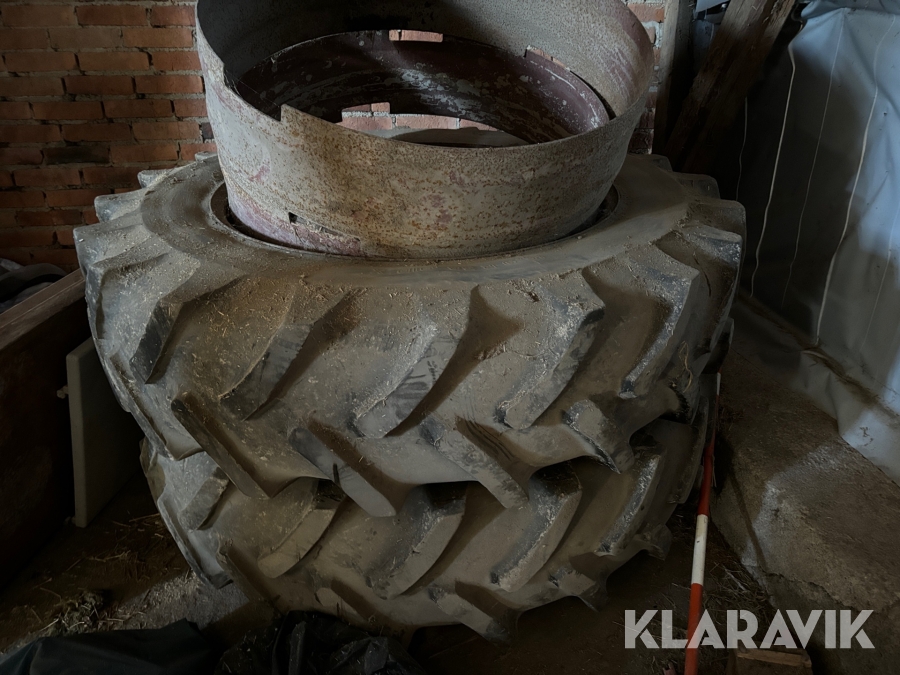 Dubbelmontage Michelin 16.9R38 BIB 1par