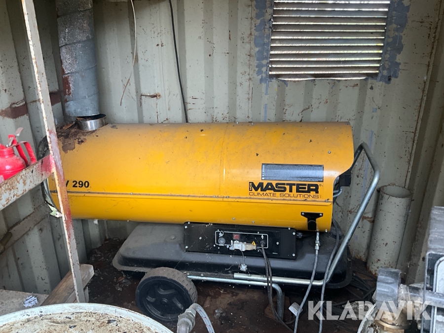 Dieselvärmare Master BV290E med container