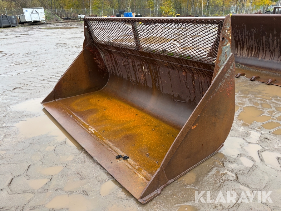 Snöskopa 2,6 m Stora BM Fäste