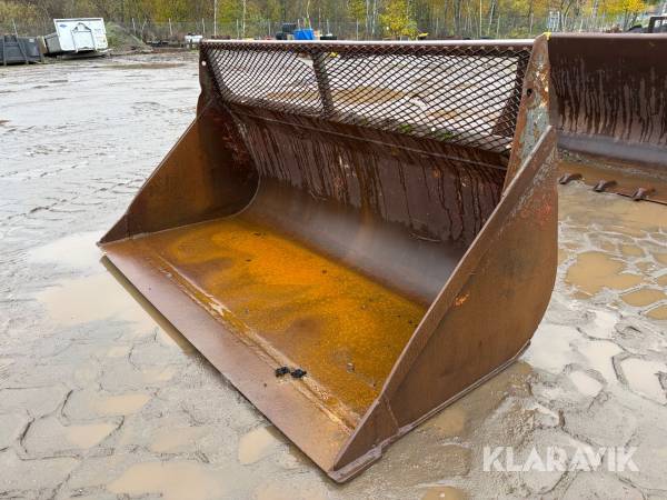 Snöskopa 2,6 m Stora BM Fäste