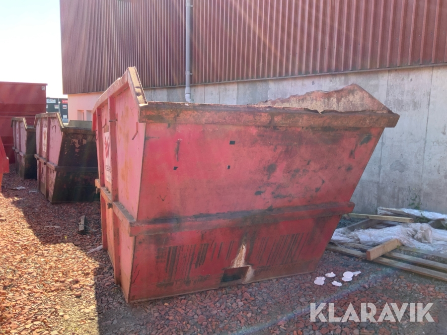Liftdumpercontainer 3st