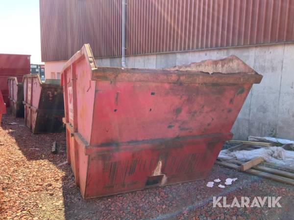 Liftdumpercontainer 3st
