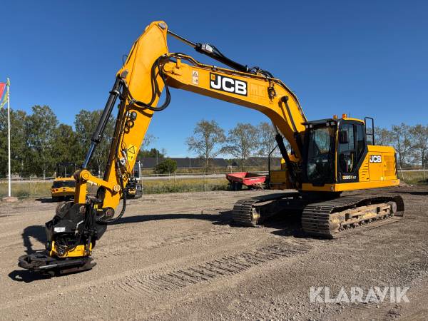Grävmaskin JCB 220 X LC med tiltrotator
