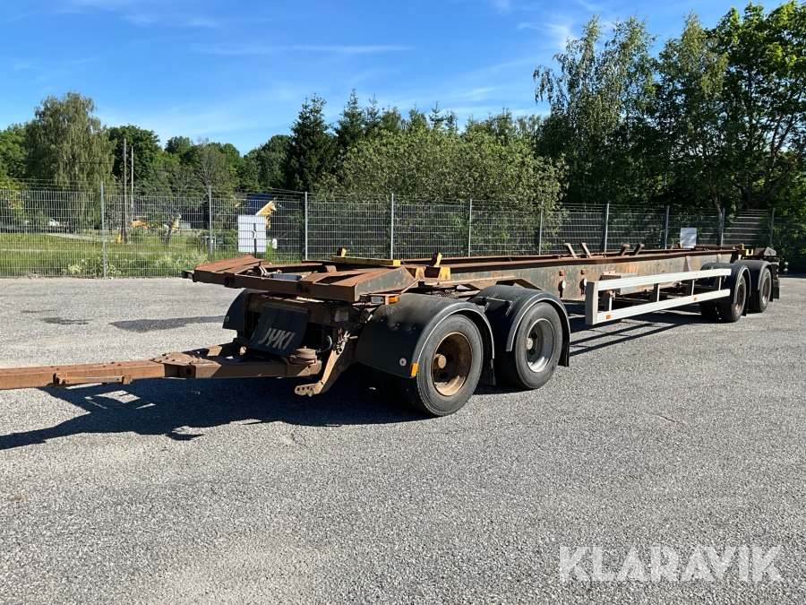 Lastväxlarsläp Jyki 2burkars V42-wo