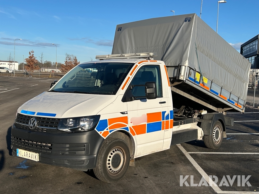 Pickup med tippflak Volkswagen Transporter