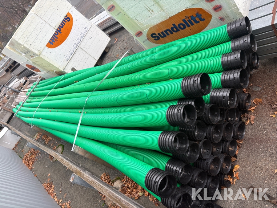 Kabelskyddsrör Pipelife 6m 54 st