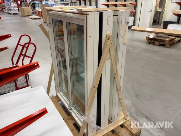 Fönster Nordan 980x1280 med spröjs 1st 1-luft glidhängt