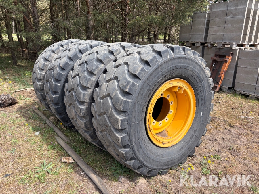 Entreprenadhjul Triangle 600/65R25 till Volvo L60H 4st