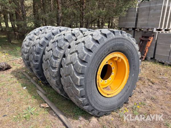 Entreprenadhjul Triangle 600/65R25 till Volvo L60H 4st