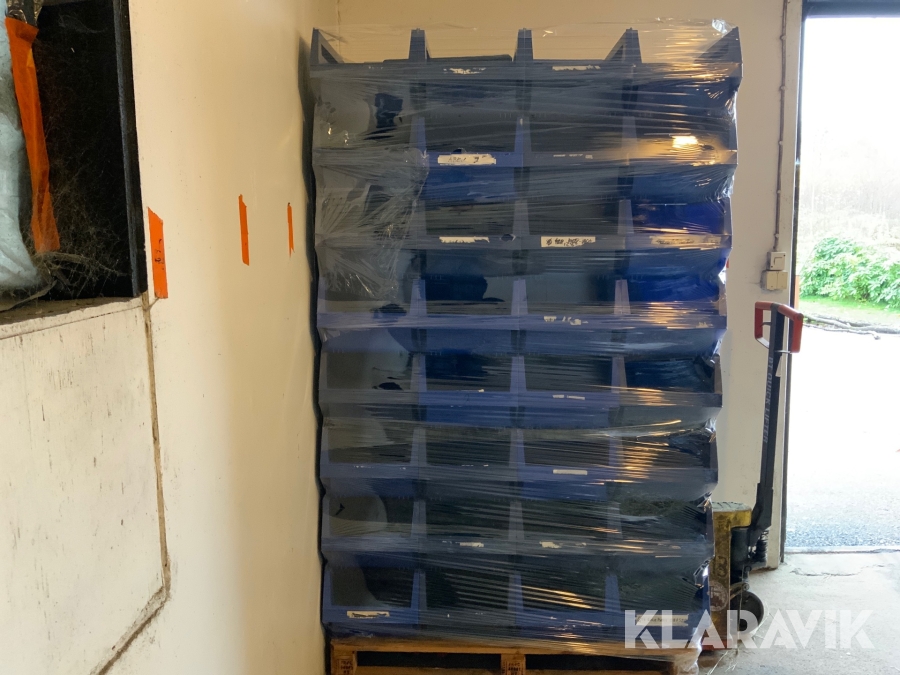 1161996 Förvaringslådor plast Perstorp, Borås, Klaravik auktioner