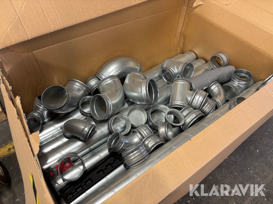 Parti med ventilationsdelar