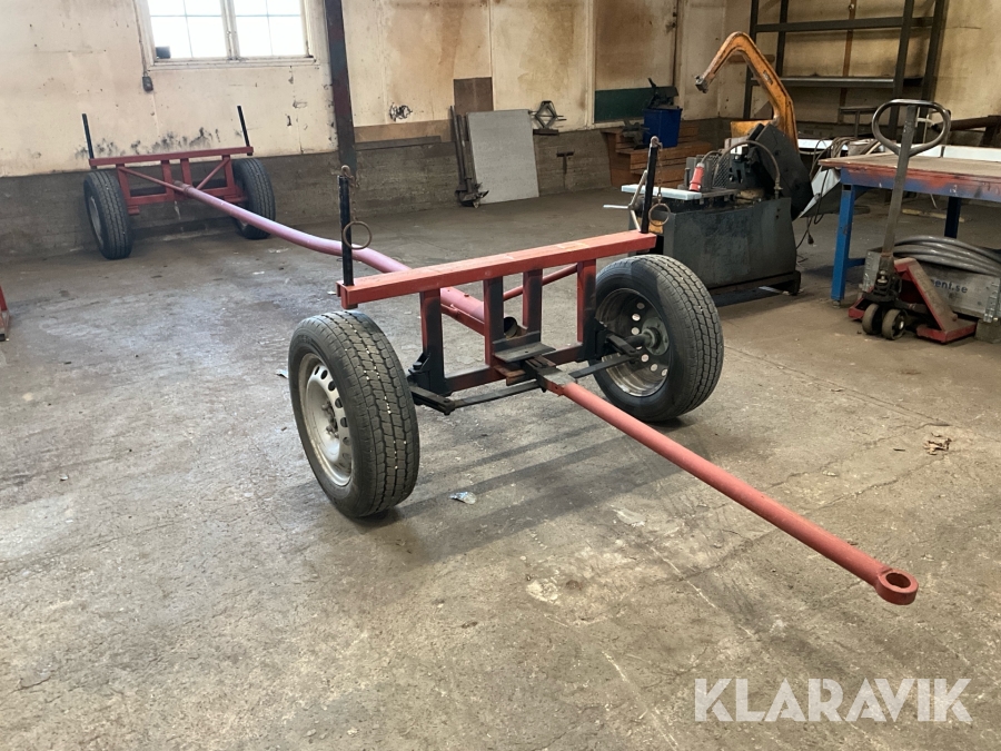 Balk/rörvagn