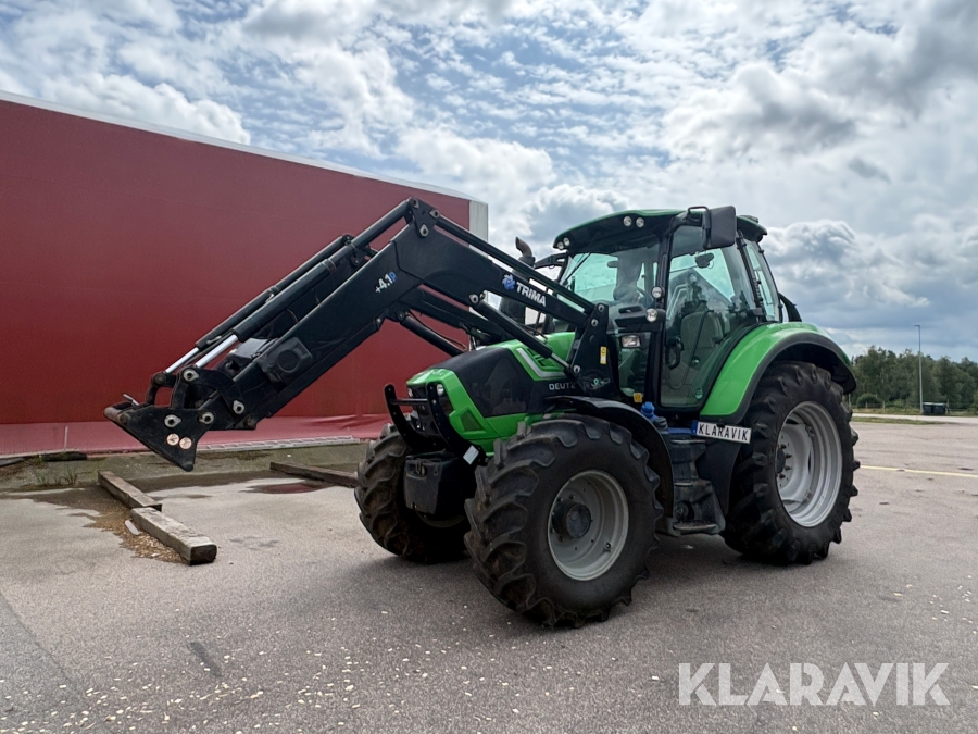 Traktor Deutz-Fahr 6130.4 TTV med Trima frontlastare