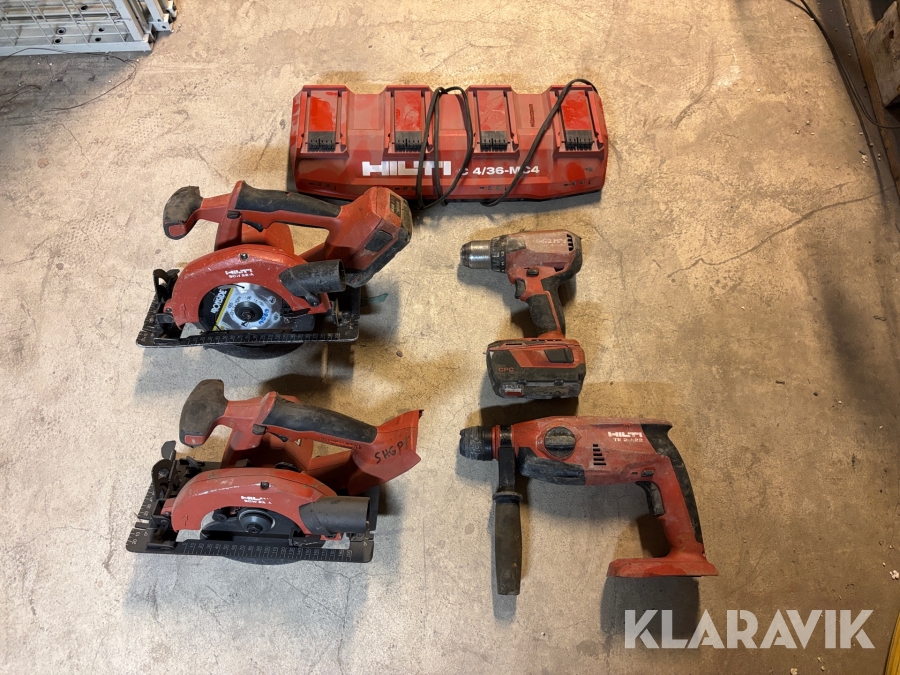 Paket med maskiner Hilti