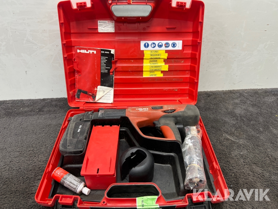 Bultpistol patron Hilti DX 460