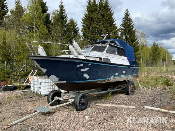 Stålbåt med trailer Brorsson 28ft