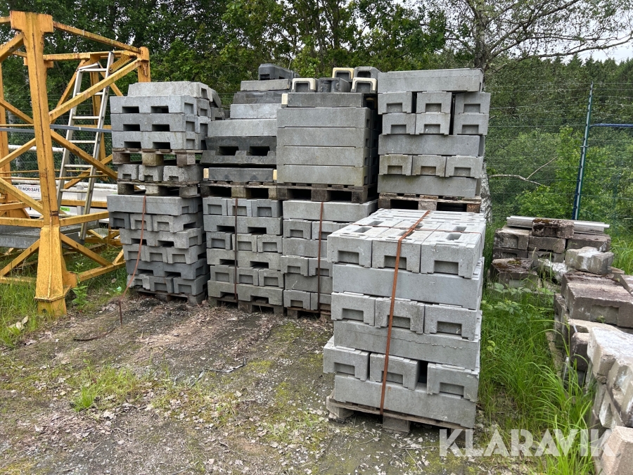 Vikter till Byggstaket Heras ca 250 st