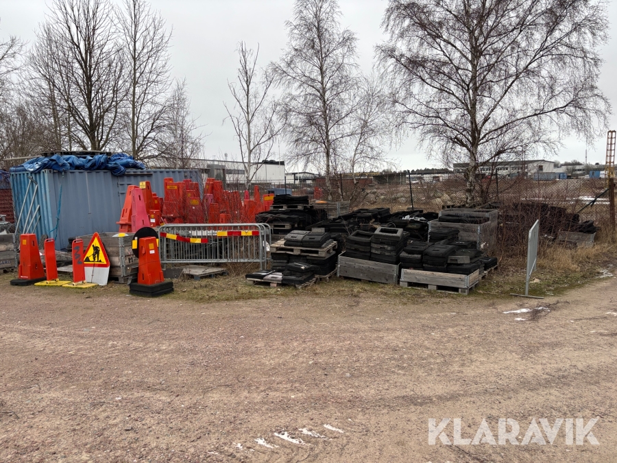 Stort parti diverse TA-material