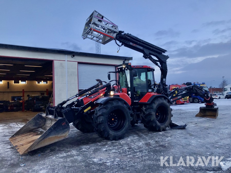 Grävlastare Huddig 1260D Cable med utrustning