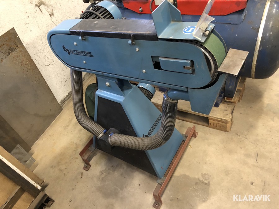 Bandslipmaskin Metall