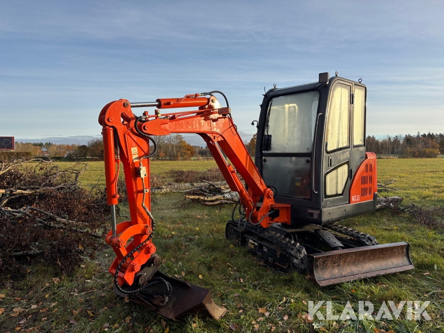 Grävmaskin Nante NT25 med skopor