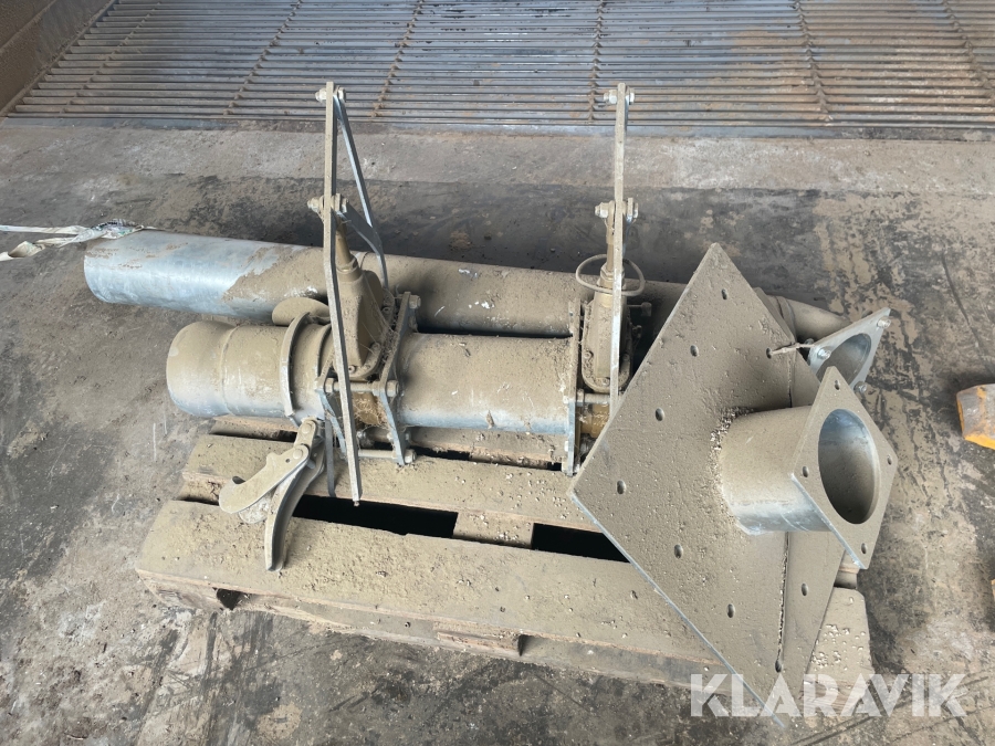 Sluss för gödeselbrunn