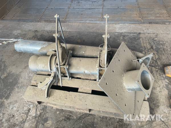 Sluss för gödeselbrunn