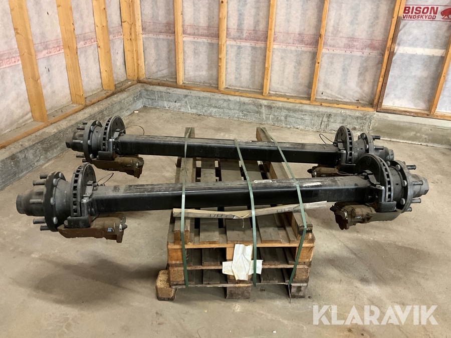 Hjulaxlar BPW SKHZF 10008-15 ECO-Plus 2 st