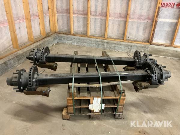 Hjulaxlar BPW SKHZF 10008-15 ECO-Plus 2 st