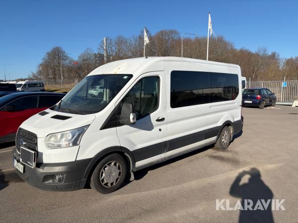 Minibuss Ford Transit 350 2.0 TDCi Nybesiktad
