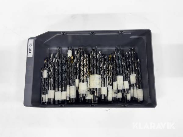 Blandade borr sorterade i ungefärlig storlek-2