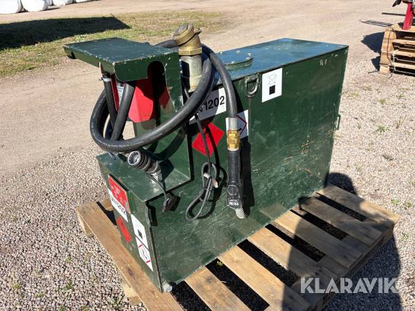 Dieseltank Wikers 200L med munstycke