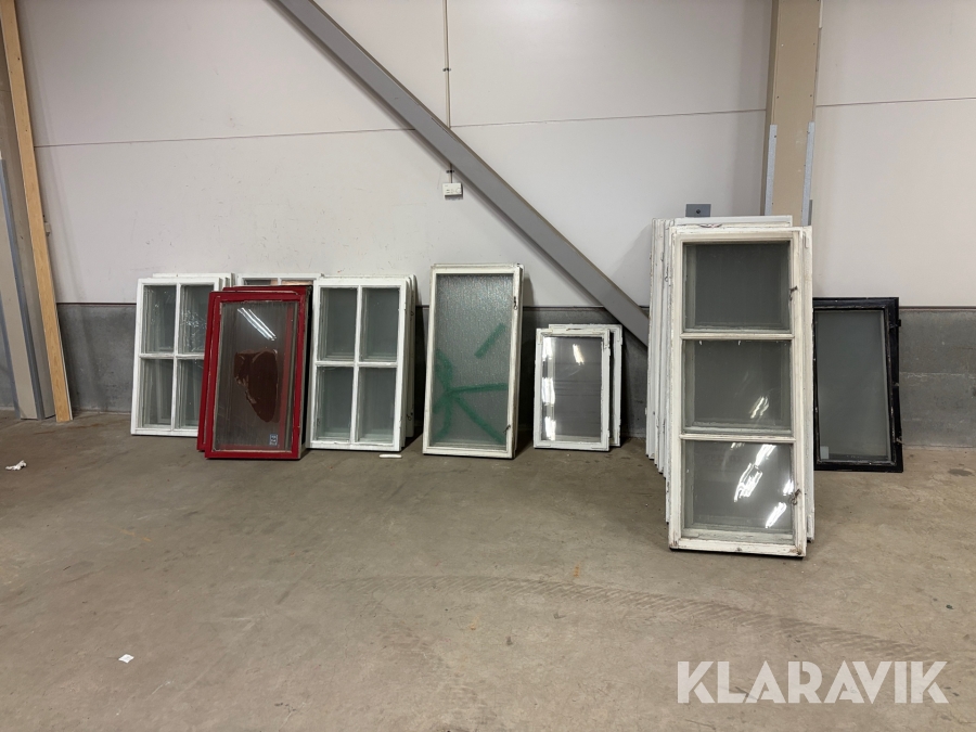 Fönster 38st olika storlekar