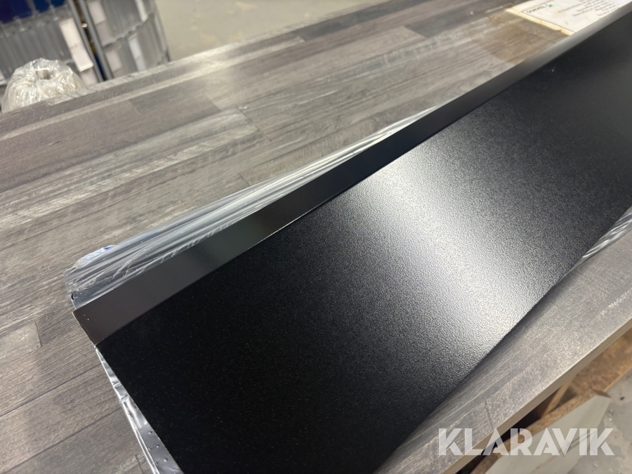 Fotplåt Lindab 50 2000 Svart HBP - 20 st