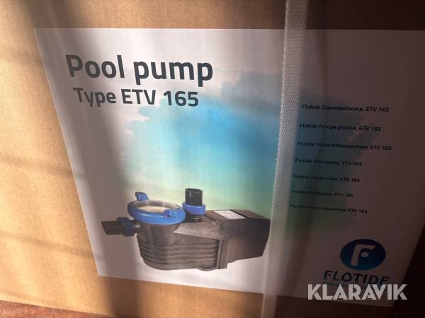 Poolpump Flotide ETV165