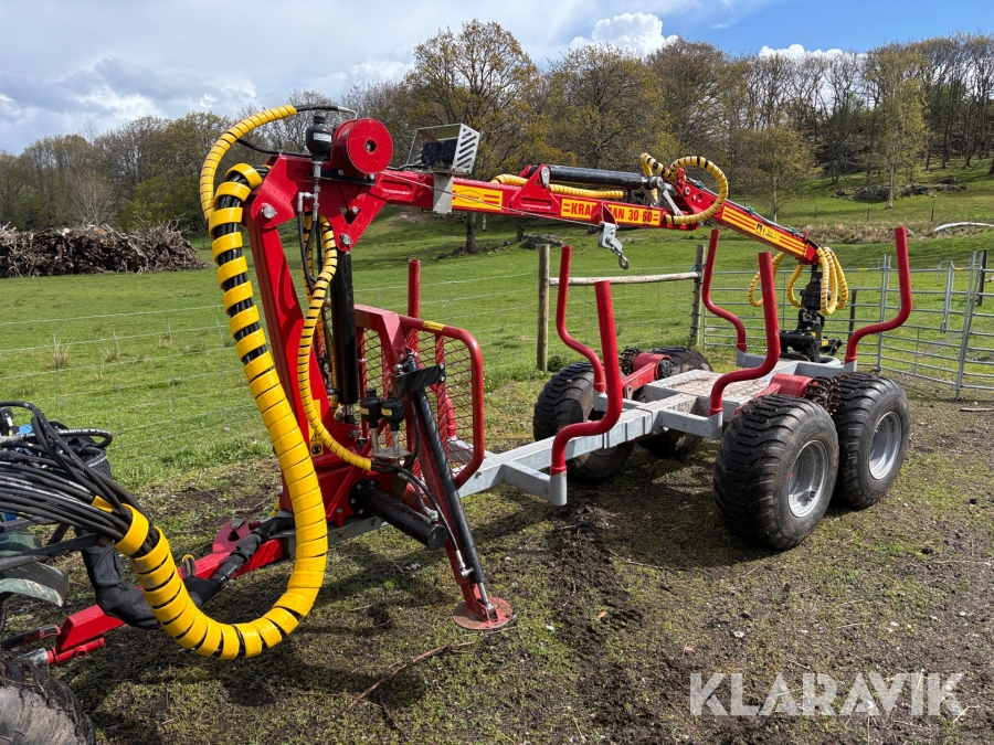 Skogsvagn Kranman K30-60