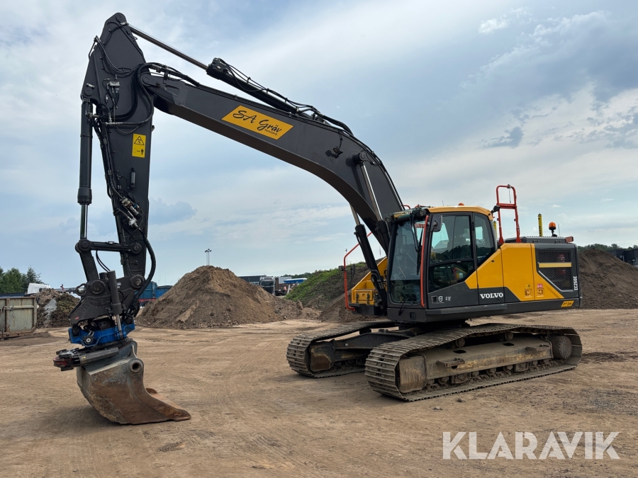 Grävmaskin Volvo EC250EL Grävsystem