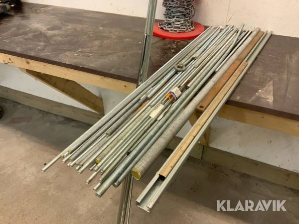 Gängstänger 30st och kätting