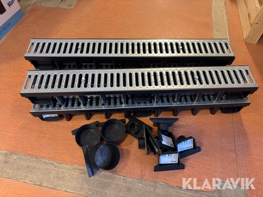 Markränna 1 m ZMM Maxpol 4 st