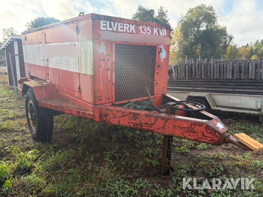 Elverk 135kW Mekanomatic UNVP-100s